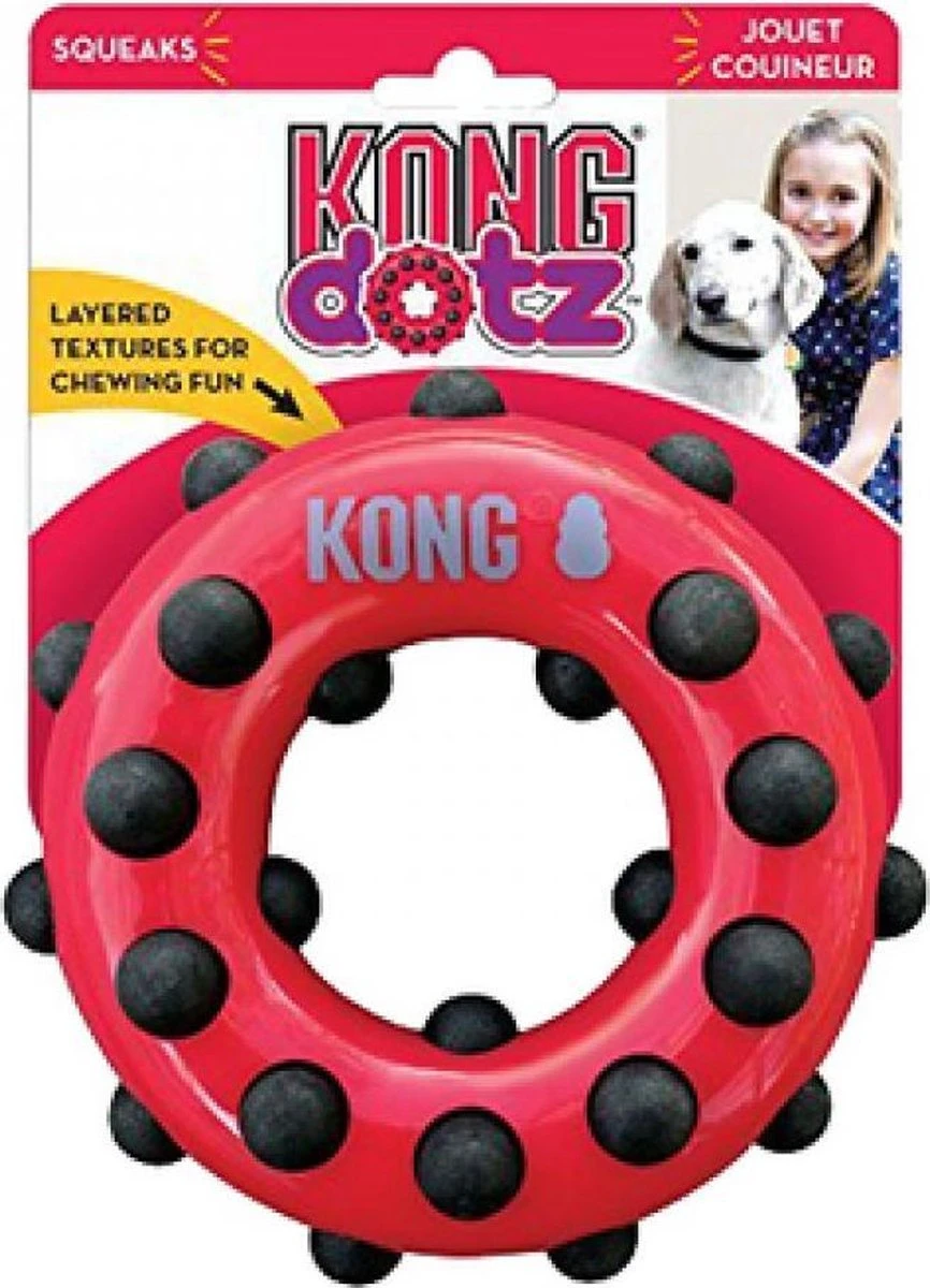 Kong Dotz Circle 14,5x14,5x4,5 Cm 6 Kong Dotz Circle 14,5x14,5x4,5 Cm - Afbeelding 4
