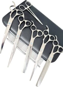 Achilles Hondenschaar - Scharenset Hond 8 INCH - 8-Delige Scharenset - Effileerschaar Hond 6 Achilles Hondenschaar - Scharenset Hond 8 INCH - 8-Delige Scharenset - Effileerschaar Hond -Hondenartikelen Serie Winkel 868x1200 3