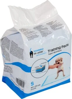 Mr. Poop Toodeloo -Puppy Pads - Training Pads - Maat S: 45 X 33cm - 30 Stuks -Hondenartikelen Serie Winkel 868x1200 5