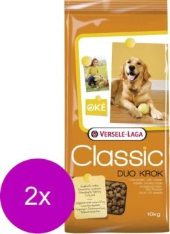 Versele-Laga Classic Duo Krok - Hondenvoer - 2 X 10 Kg
