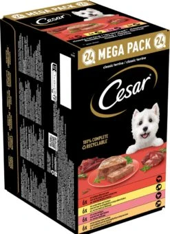 Cesar Classic Mix Paté Hondenvoer Maaltijdkuipjes 24 X 150 G 6 Cesar Classic Mix Paté Hondenvoer Maaltijdkuipjes 24 X 150 G -Hondenartikelen Serie Winkel 871x1200 1