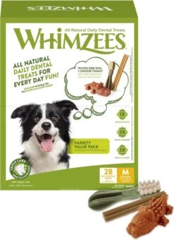 Whimzees Variety Voordeelverpakking Medium 28 Stuks -Hondenartikelen Serie Winkel 872x1200