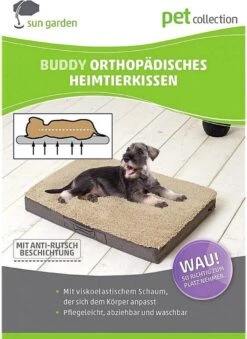 Sun Garden Buddy Orthopedisch Hondenkussen 72x50x8cm Antraciet 13 Sun Garden Buddy Orthopedisch Hondenkussen 72x50x8cm Antraciet -Hondenartikelen Serie Winkel 875x1200 2