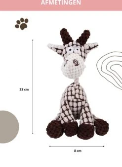 Honden Knuffel - Set Van 2 - Hondenspeelgoed Met Piep - Honden En Katten - Ezel En Giraf - Sellaio -Hondenartikelen Serie Winkel 881x1200 7