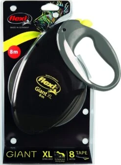 Flexi Giant Tape - Hondenriem - Zwart/Geel - XL - 8 M - (<50 Kg) -Hondenartikelen Serie Winkel 885x1200 2