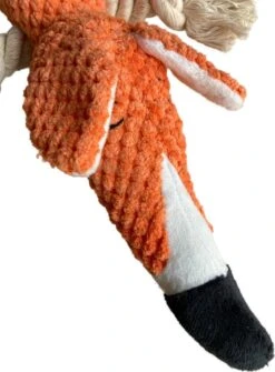 BoDutch Honden Knuffel - Vos - Puppyknuffel - Knisperoortjes - Met Piep - Oranje - 36 Cm - Hondenspeelgoed -Hondenartikelen Serie Winkel 885x1200 4