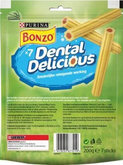 Bonzo Dental Delicious - Hondensnacks Rund - 6 X 200 G 11 Bonzo Dental Delicious - Hondensnacks Rund - 6 X 200 G -Hondenartikelen Serie Winkel 894x1200 1