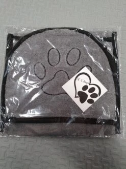 N4dogs – Hondenhanddoek – Honden Handdoek – Microvezel Handdoek – Handdoek Hond – Droogdoek Hond – Dierendeken – Sterk Absorberend – Handdoek Met Zakken - Grijs - 66 X 23 Cm -Hondenartikelen Serie Winkel 899x1200 13