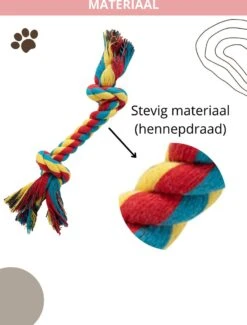 Speeltouw Hond - 3 Stuks - Speelgoed Hond - Flostouw - Hondenspeelgoed - Puppy - Trektouw -Hondenartikelen Serie Winkel 912x1200 6