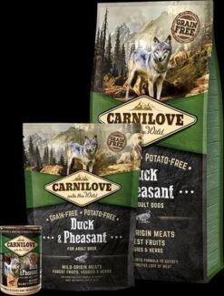 Carnilove Adult Granenvrij Hondenvoer Eend & Fazant 12kg Met 70% Vlees! 10 Carnilove Adult Granenvrij Hondenvoer Eend & Fazant 12kg Met 70% Vlees! -Hondenartikelen Serie Winkel 913x1200 1