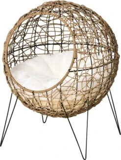 PawHut Kattenhuis Met Metalen Frame D30-442 -Hondenartikelen Serie Winkel 913x1200 9