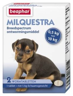 Beaphar Milquestra Kleine Hond/Puppy - Ontwormingsmiddel - 2 Tabletten -Hondenartikelen Serie Winkel 914x1200 5