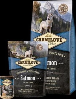 Carnilove Adult Granenvrij Hondenvoer Zalm 12kg Met 70% Vis! 12 Carnilove Adult Granenvrij Hondenvoer Zalm 12kg Met 70% Vis! -Hondenartikelen Serie Winkel 915x1200