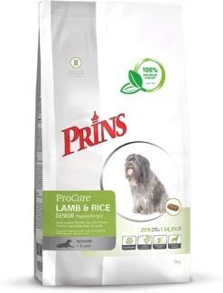 Prins Procare Hypoallergic Senior - Lam & Rijst - Hondenvoer - 15 Kg -Hondenartikelen Serie Winkel 916x1200