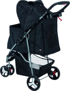 Trixie Hondenbuggy Zwart 80x47x100 Cm | Dierenmand -Hondenartikelen Serie Winkel 929x1200