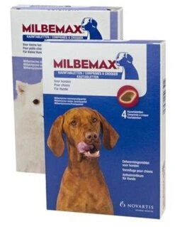 Elanco Milbemax Kauwtablet Hond - Anti Wormenmiddel - 28 G 4 Stuks Vanaf 5 Kg -Hondenartikelen Serie Winkel 930x1200 3
