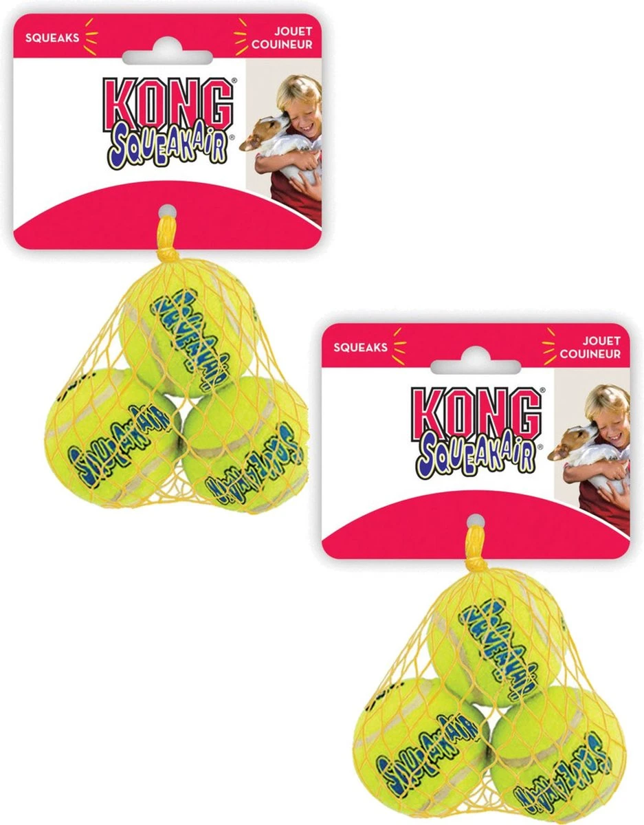 Kong Air Tennisbal Extra Small - 2 St à 3 St 7 Kong Air Tennisbal Extra Small - 2 St à 3 St - Afbeelding 5