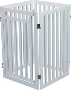 Trixie Hondenhek Met Deur Wit - 60-160 X 81 CM 18 Trixie Hondenhek Met Deur Wit - 60-160 X 81 CM -Hondenartikelen Serie Winkel 947x1200 3