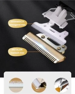 BeautyFit - 16-delig Hondentondeuse Set - Professionele Honden Trimset - Dieren Tondeuse Voor Dikke Vacht - Meest Complete Set - Inclusief 4 Opzetkammen - Hondenschaar - Mist Verstuiver - Handschoen Borstel - Nagelknipper -Hondenartikelen Serie Winkel 959x1200 2