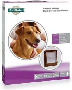 Petsafe 757 Hondenluik - Medium - Zilver/Tranparant -Hondenartikelen Serie Winkel 960x1200 4