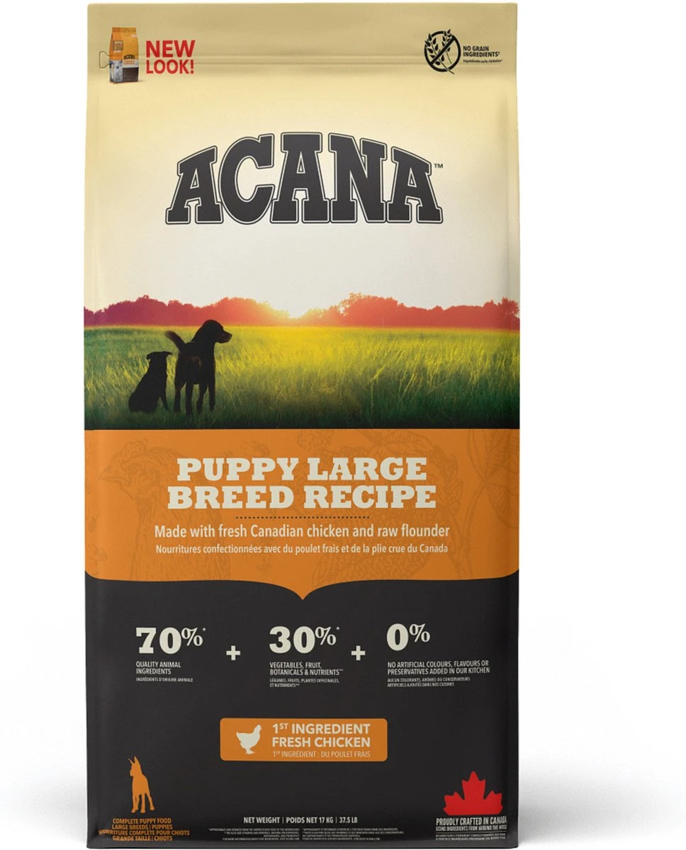 Acana Heritage Puppy Large Breed 5 Acana Heritage Puppy Large Breed - Afbeelding 3