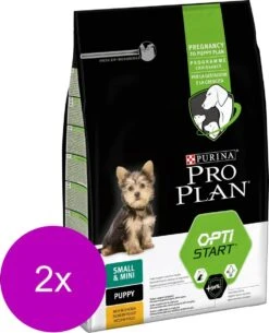 Pro Plan Dog Puppy Small & Mini Breed - Kip - Hondenvoer - 2 X 3 Kg -Hondenartikelen Serie Winkel 971x1200