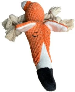 BoDutch Honden Knuffel - Vos - Puppyknuffel - Knisperoortjes - Met Piep - Oranje - 36 Cm - Hondenspeelgoed -Hondenartikelen Serie Winkel 980x1200 6
