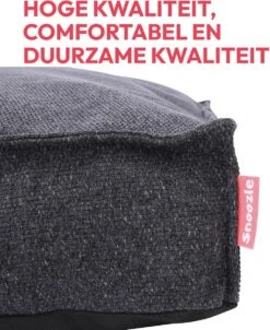 Snoozle Orthopedische Hondenmand - Zacht En Luxe Hondenkussen - Hondenbed - Wasbaar - Hondenmanden - 100 X 70 Cm - Stormy Grey -Hondenartikelen Serie Winkel 981x1200 1