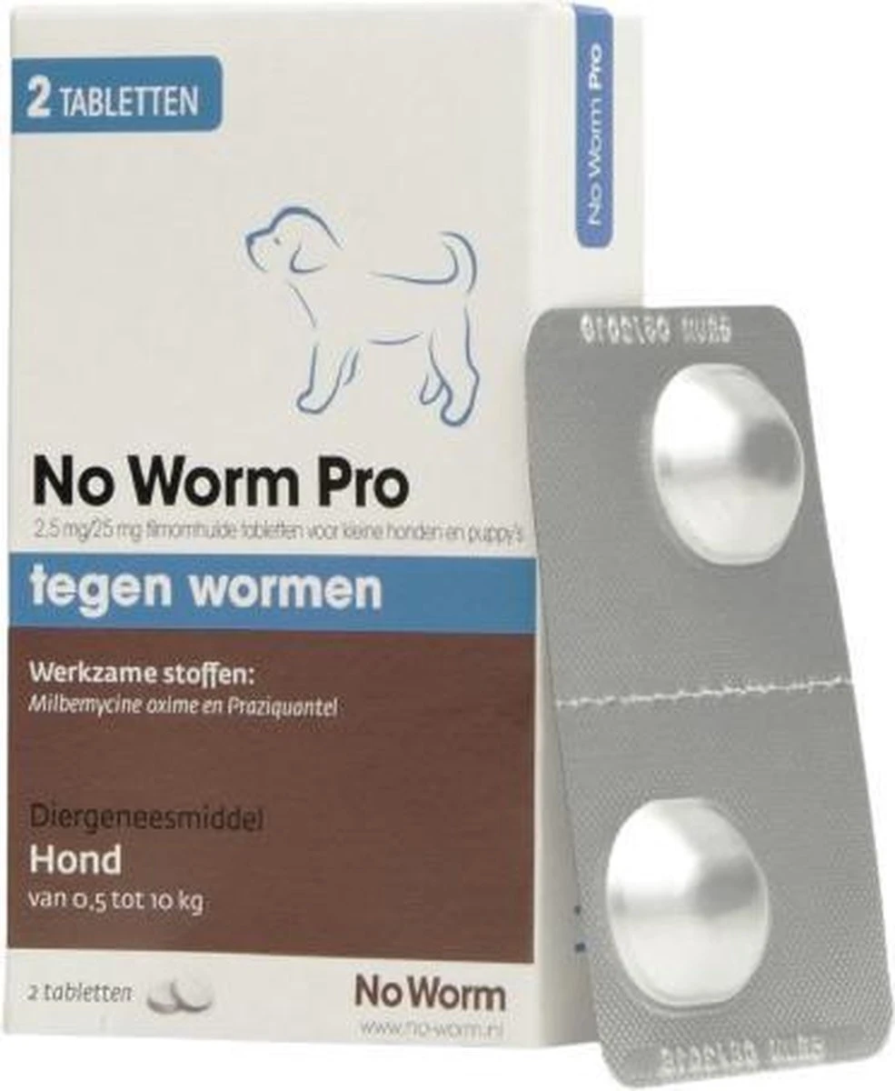 Emax Exil No Worm Pro - Puppy - 2 Tabletten 8 Emax Exil No Worm Pro - Puppy - 2 Tabletten - Afbeelding 6