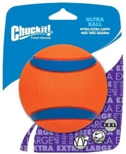 Chuckit! Ultra Ball XL – Honden Speelgoed – Ø 9 Cm – Oranje/Blauw – Apporteerspeelgoed – 1-Pack -Hondenartikelen Serie Winkel 985x1200 7