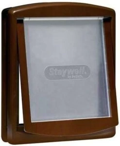 Petsafe 757 Hondenluik - Medium - Zilver/Tranparant -Hondenartikelen Serie Winkel 990x1200 2