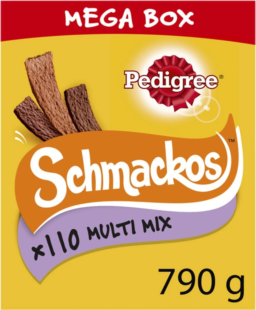 Pedigree Schmackos Megabox Hondensnacks - 110 Stuks