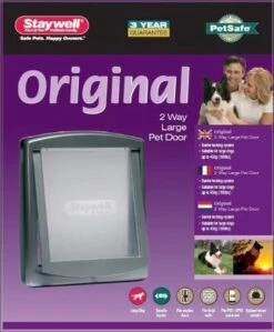 Staywell 777 Hondenluik - Large - Zilver/Tranparant 31 Staywell 777 Hondenluik - Large - Zilver/Tranparant -Hondenartikelen Serie Winkel 991x1200 4