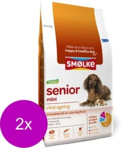 Smolke Senior Mini - Hondenvoer - 2 X 3 Kg 7 Smolke Senior Mini - Hondenvoer - 2 X 3 Kg -Hondenartikelen Serie Winkel 995x1200