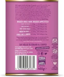 Edgard & Cooper Wild & Eend Blik - Voor Volwassen Honden - Hondenvoer - 12 X 400g -Hondenartikelen Serie Winkel 996x1200 13